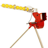 Heater Combo Baseball and Softball Pitching Machine with Auto Ball Feeder - Machine Horizon